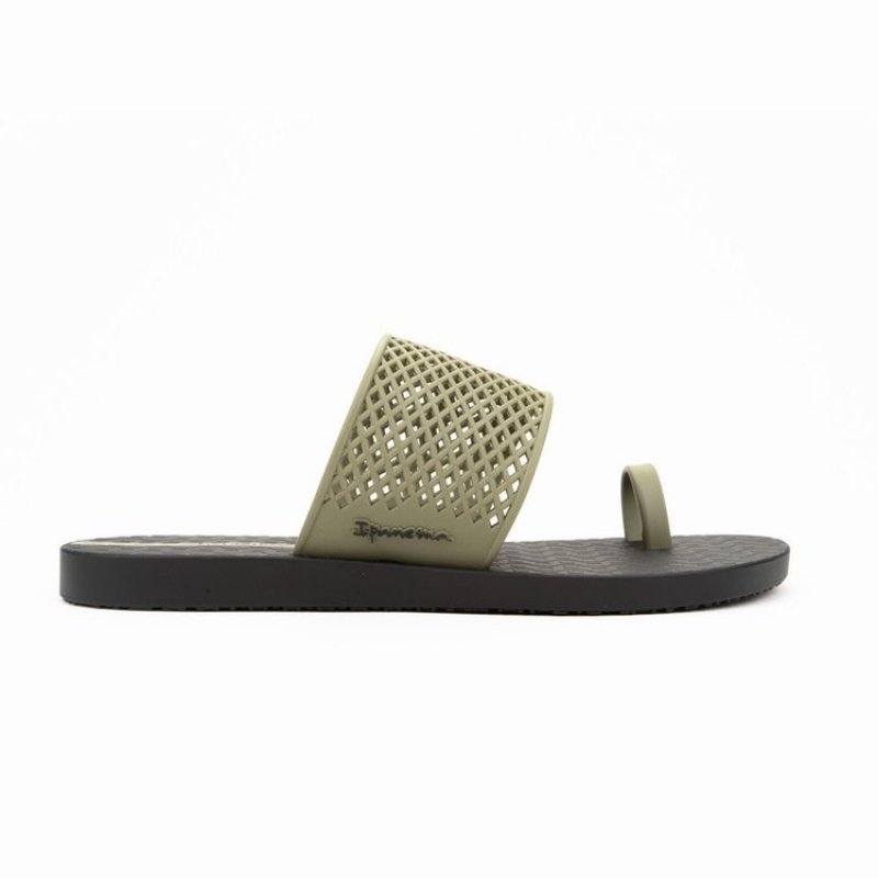 Sandalias Ipanema Gadot Mujer Negras Verde | 60493LFXG