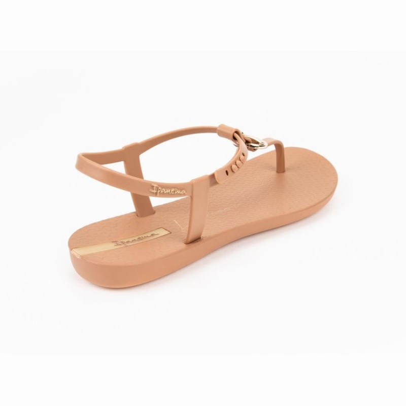 Sandalias Ipanema Lenny Locket Mujer Marrones Doradas | 06158PLTX