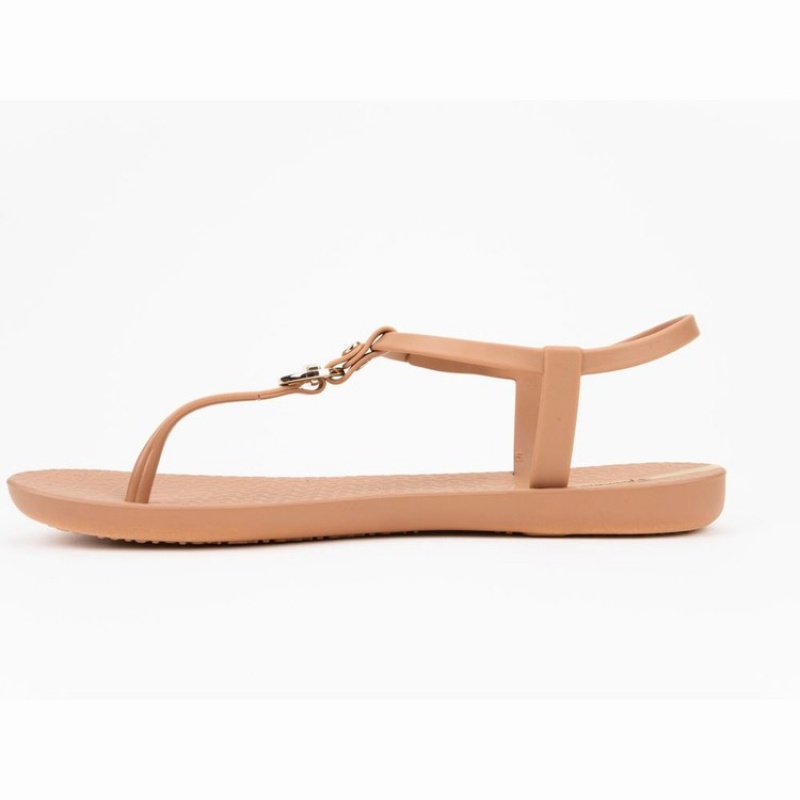 Sandalias Ipanema Lenny Locket Mujer Marrones Doradas | 06158PLTX