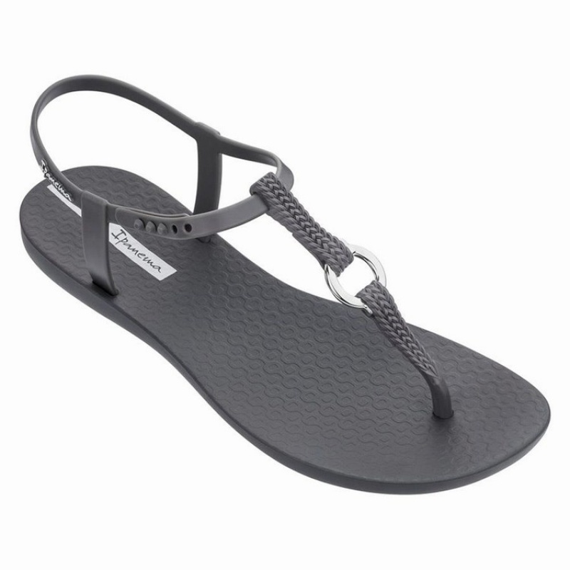 Sandalias Ipanema Link Mujer Gris | 93407ENXV