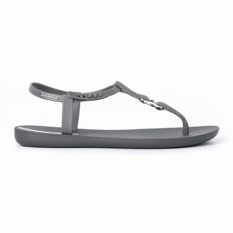 Sandalias Ipanema Link Mujer Gris | 93407ENXV