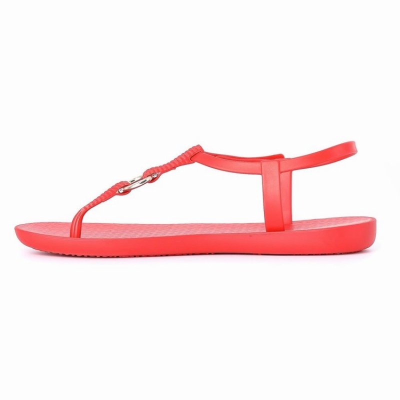 Sandalias Ipanema Link Mujer Rojas | 10627UYJA