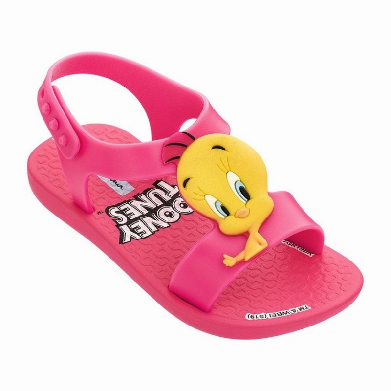 Sandalias Ipanema Looney Tunes Bebe Rosas Amarillo | 63590FQKL