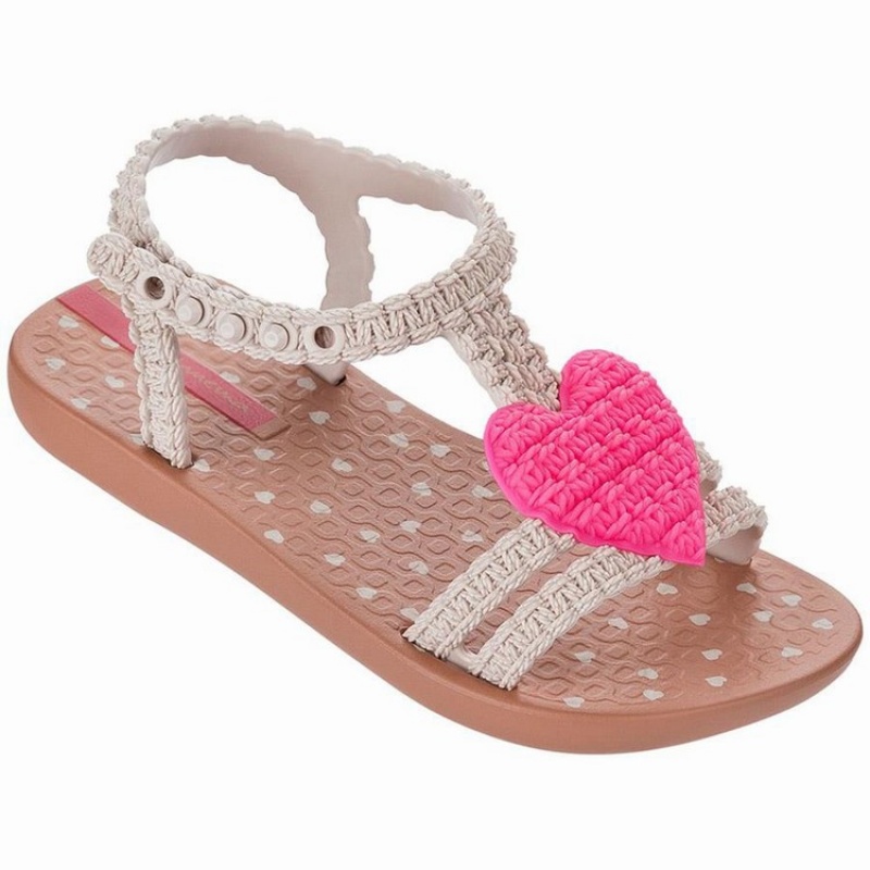 Sandalias Ipanema My First Bebe Marrones Rosas | 54632XHZF