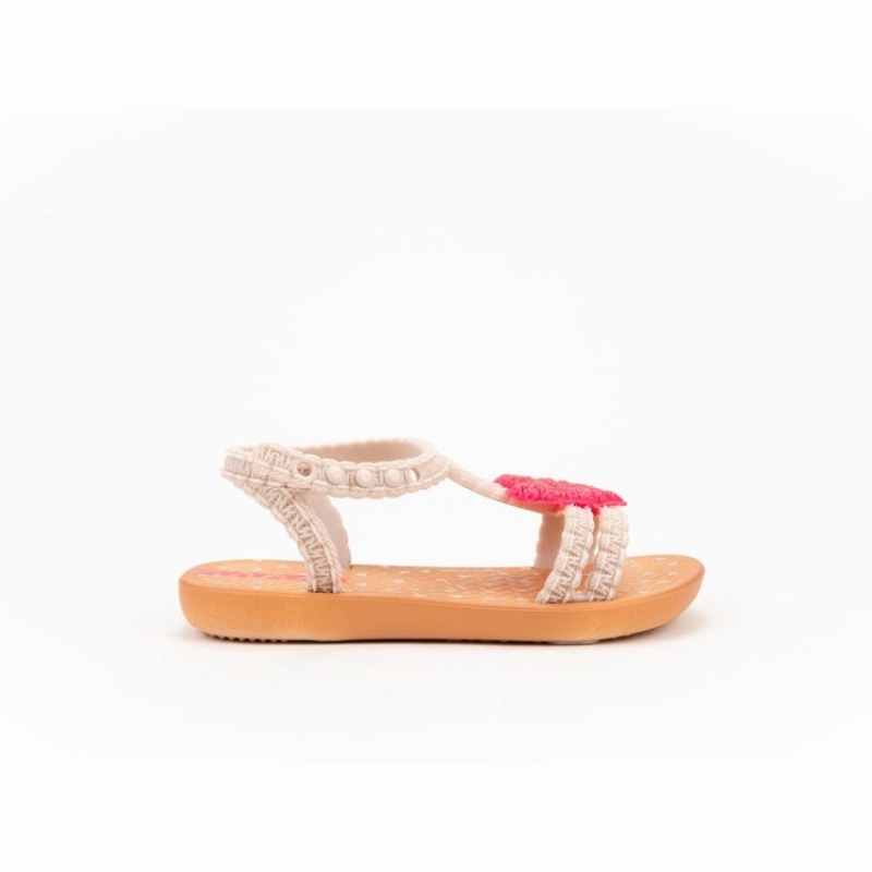 Sandalias Ipanema My First Bebe Marrones Rosas | 54632XHZF