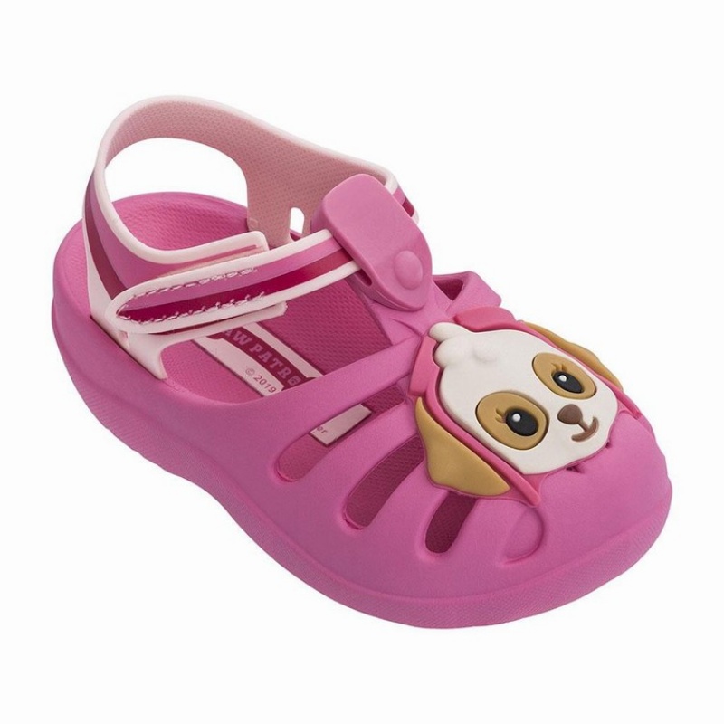 Sandalias Ipanema Patrulha Pata Friends Bebe Rosas | 74693RHKJ