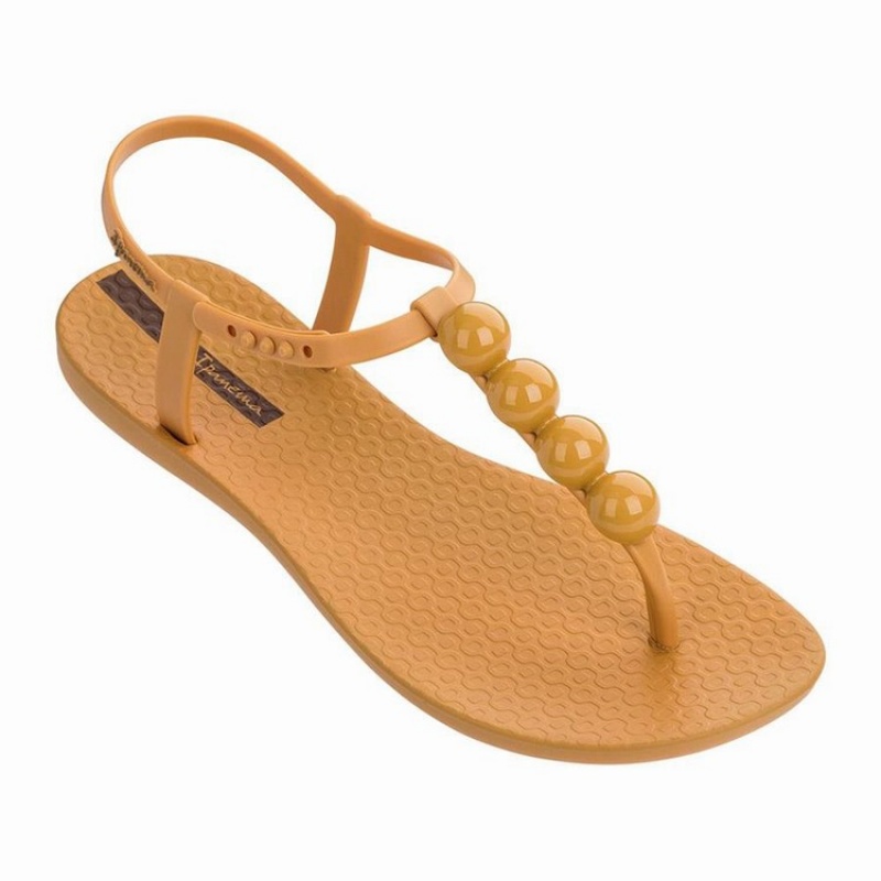 Sandalias Ipanema Pearl Mujer Amarillo | 47812RFDN