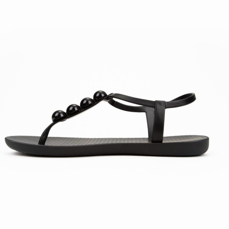 Sandalias Ipanema Pearl Mujer Negras | 83162JHFW