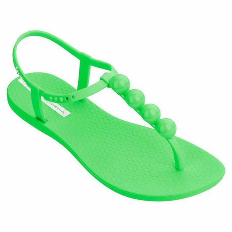 Sandalias Ipanema Pearl Mujer Verde | 79142KROQ