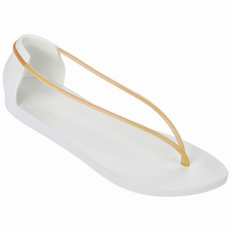 Sandalias Ipanema Philippe Starck Thing N Mujer Blancas Naranjas | 62481JSVH