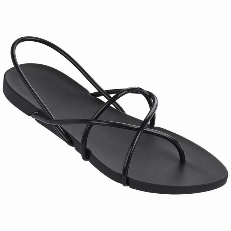 Sandalias Ipanema Philippe Starck Thing G Mujer Negras | 38297QWSD