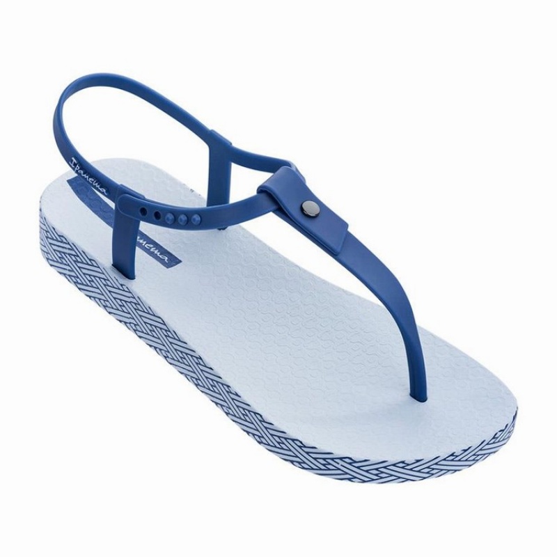 Sandalias Ipanema Plush Weave Mujer Azules | 14085ZYOI