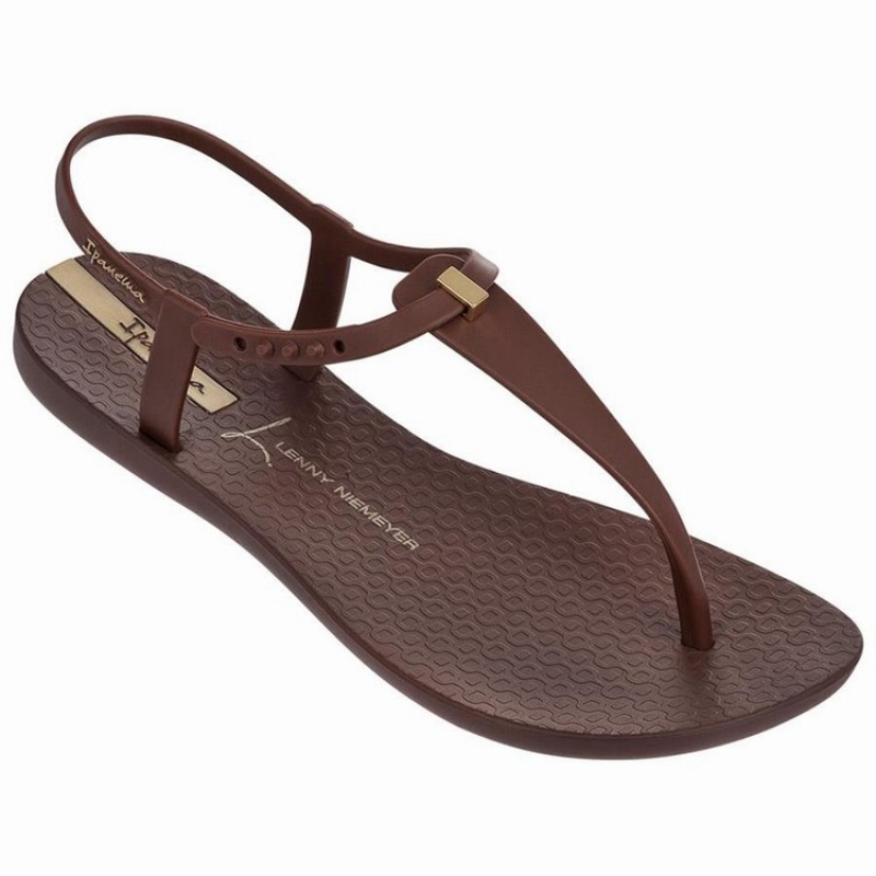 Sandalias Ipanema Premium Lenny Desire Mujer Marrones | 26150CIZW