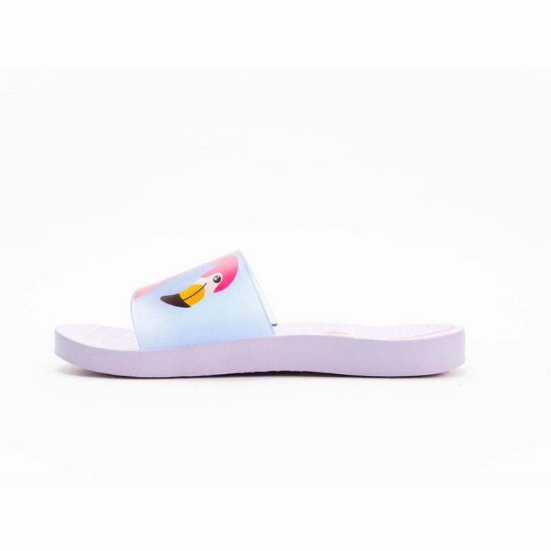 Sandalias Ipanema Slippy Niños Moradas Azules | 17203ITSO