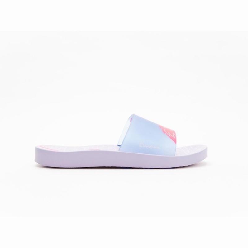 Sandalias Ipanema Slippy Niños Moradas Azules | 17203ITSO