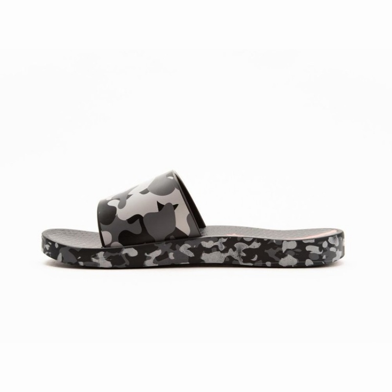 Sandalias Ipanema Slippy Niños Negras Gris | 89503TPAM