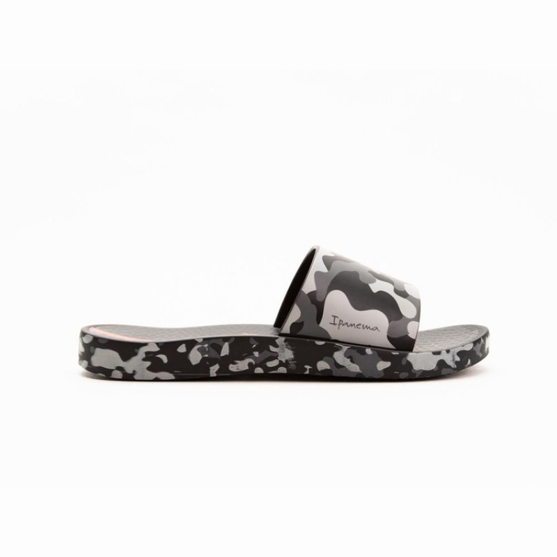 Sandalias Ipanema Slippy Niños Negras Gris | 89503TPAM