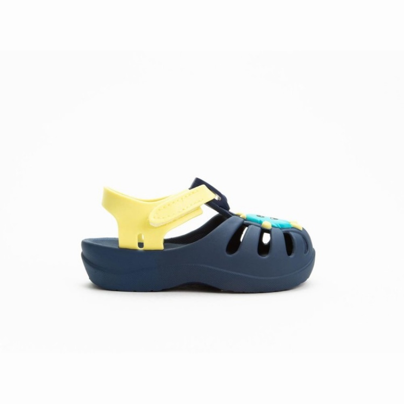 Sandalias Ipanema Summer VI Bebe Azules Amarillo | 46819QGWM