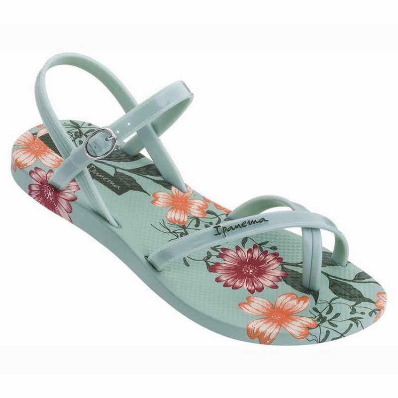 Sandalias Ipanema Suzi Print II Mujer Verde | 08416KFMP