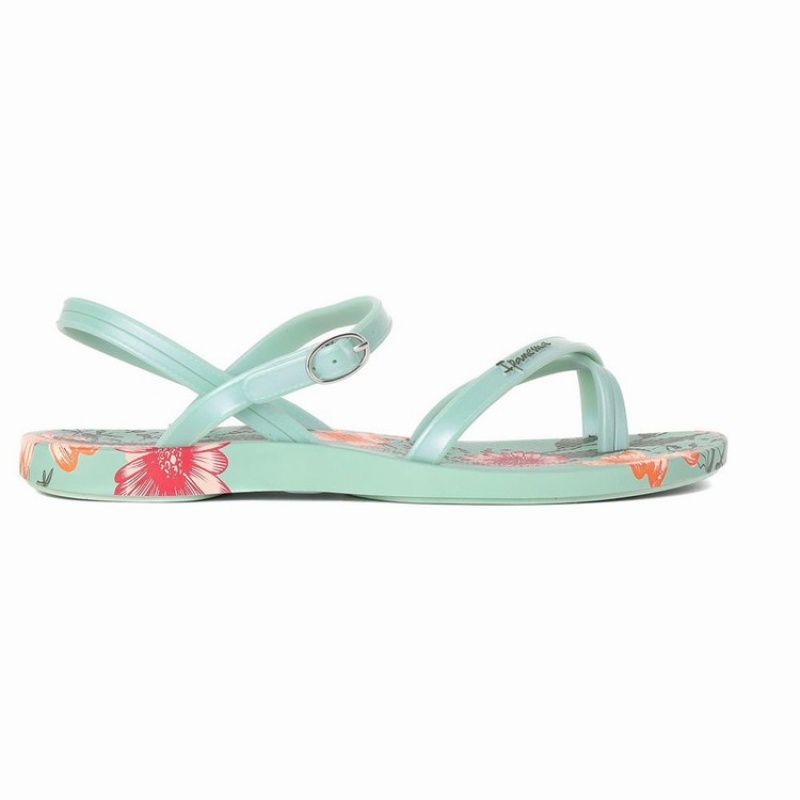 Sandalias Ipanema Suzi Print II Mujer Verde | 08416KFMP