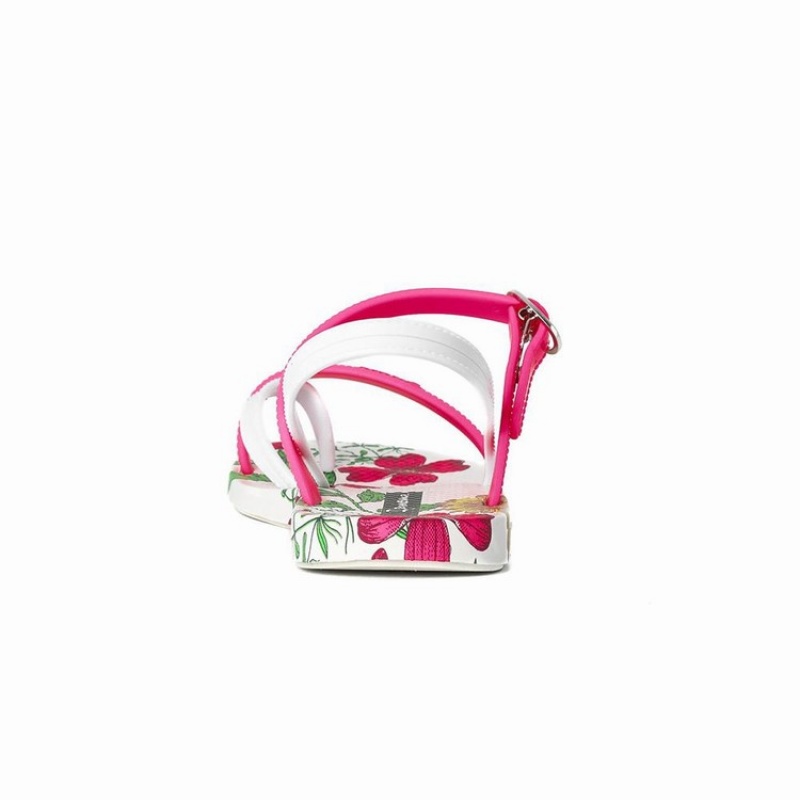 Sandalias Ipanema Suzi Print II Niños Blancas Rosas | 86279BORP