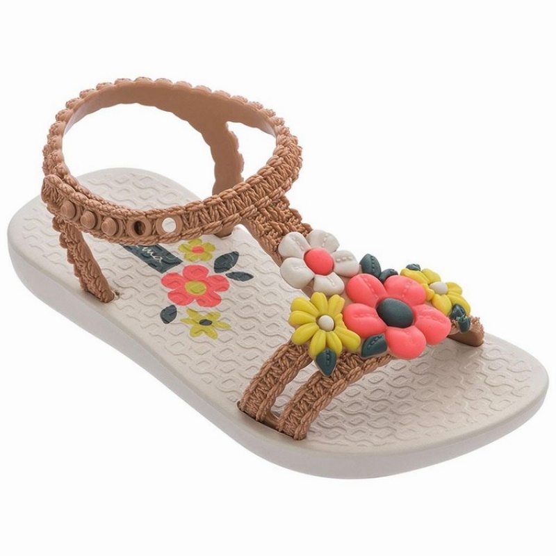 Sandalias Ipanema VI Bebe Beige Marrones | 59418EFWO