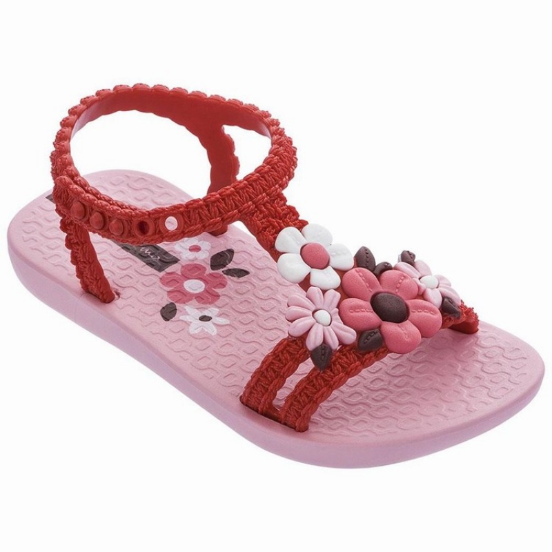 Sandalias Ipanema VI Bebe Rosas Rojas | 41827SKNF