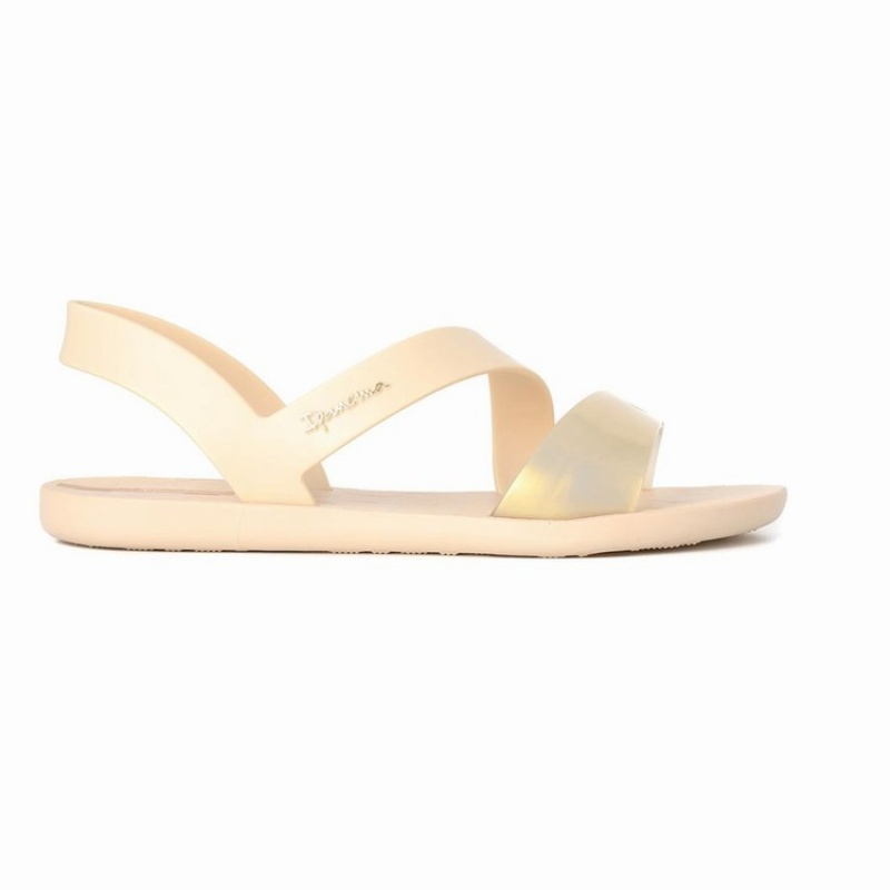 Sandalias Ipanema Vibe Mujer Beige | 31540GYJI