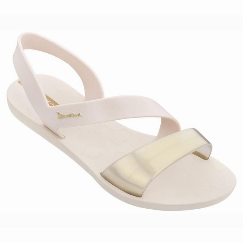 Sandalias Ipanema Vibe Mujer Beige | 31540GYJI