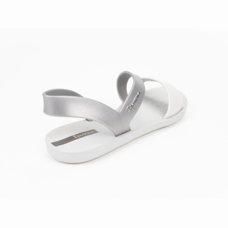 Sandalias Ipanema Vibe Mujer Gris Plateadas | 89410EYNK