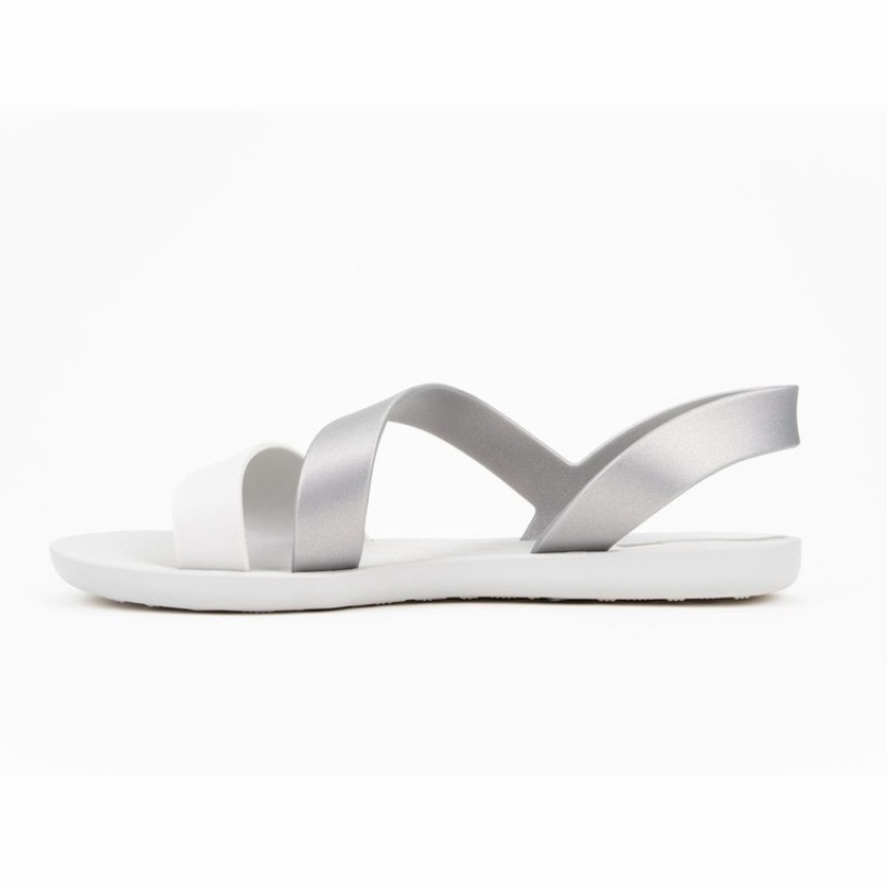 Sandalias Ipanema Vibe Mujer Gris Plateadas | 89410EYNK