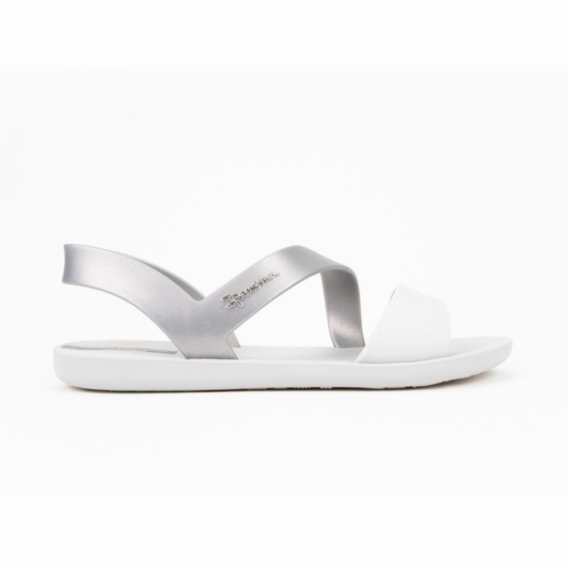 Sandalias Ipanema Vibe Mujer Gris Plateadas | 89410EYNK